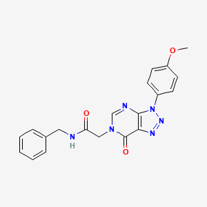 N-benzyl-2-(3-(4-methoxyphenyl)-7-oxo-3H-[1,2,3]triazolo[4,5-d]pyrimidin-6(7H)-yl)acetamide