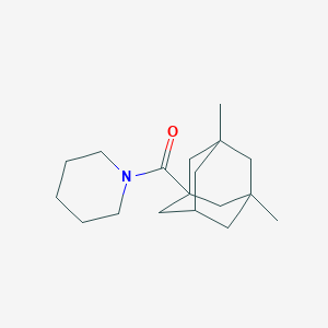 1-[(3,5-Dimethyl-1-adamantyl)carbonyl]piperidine