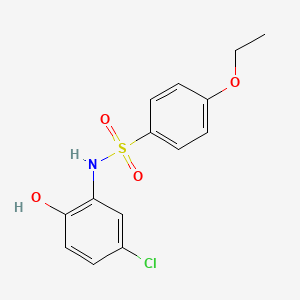 N-(5-chloro-2-hydroxyphenyl)-4-ethoxybenzenesulfonamide