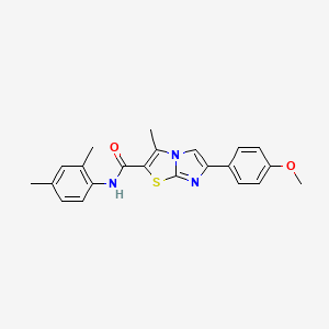 N-(2,4-dimethylphenyl)-6-(4-methoxyphenyl)-3-methylimidazo[2,1-b]thiazole-2-carboxamide