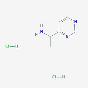 1-(Pyrimidin-4-yl)ethanamine dihydrochloride