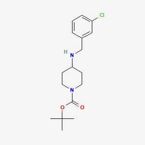 tert-Butyl 4-(3-chlorobenzylamino)piperidine-1-carboxylate
