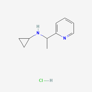 Cyclopropyl-(1-pyridin-2-yl-ethyl)-amine hydrochloride