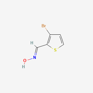 N-[(3-bromothiophen-2-yl)methylidene]hydroxylamine