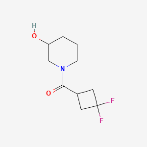 (3,3-Difluorocyclobutyl)-(3-hydroxypiperidin-1-yl)methanone