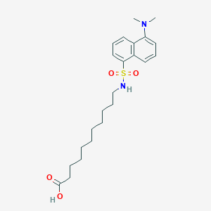molecular formula C23H34N2O4S B024213 11-(氨基甲酰氨基)十一烷酸 CAS No. 73025-02-2
