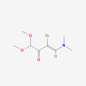 (Z)-3-Bromo-4-(dimethylamino)-1,1-dimethoxybut-3-en-2-one