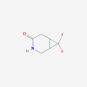 7,7-Difluoro-3-azabicyclo[4.1.0]heptan-4-one