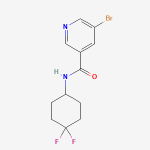 5-bromo-N-(4,4-difluorocyclohexyl)nicotinamide