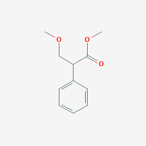 molecular formula C11H14O3 B2421478 Methyl 3-methoxy-2-phenylpropanoate CAS No. 68145-31-3