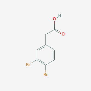 molecular formula C8H6Br2O2 B2421511 2-(3,4-Dibromophenyl)acetic acid CAS No. 619323-15-8