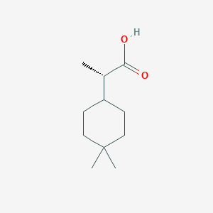 (2S)-2-(4,4-Dimethylcyclohexyl)propanoic acid