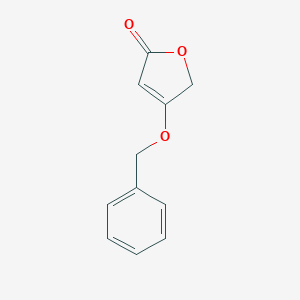 molecular formula C11H10O3 B242153 4-(Benzyloxy)furan-2(5H)-one 