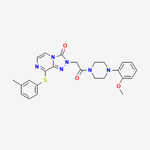 N-(2,5-dimethoxybenzyl)-3-{[5-(3-methylphenyl)pyrimidin-2-yl]amino}benzamide