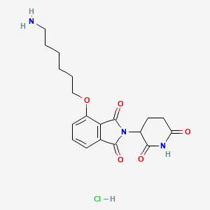 Thalidomide 4'-ether-alkylC6-amine