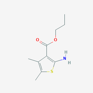 Propyl 2-amino-4,5-dimethylthiophene-3-carboxylate