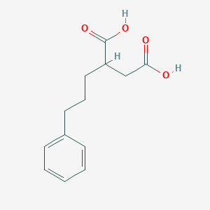 molecular formula C13H16O4 B242172 2-(3-Phenylpropyl)butanedioic acid 