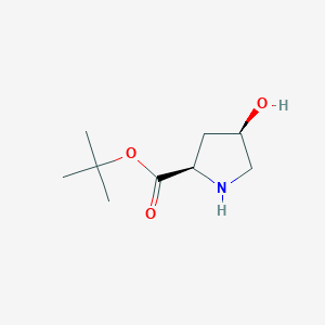 Tert-butyl (2R,4R)-4-hydroxypyrrolidine-2-carboxylate