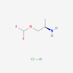 (R)-1-(Difluoromethoxy)propan-2-amine hydrochloride