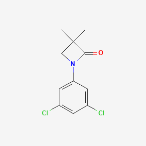 1-(3,5-Dichlorophenyl)-3,3-dimethyl-2-azetanone