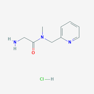 2-Amino-N-methyl-N-(pyridin-2-ylmethyl)acetamide hydrochloride