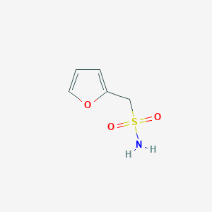molecular formula C5H7NO3S B2422120 Furan-2-ylmethanesulfonamide CAS No. 4412-90-2