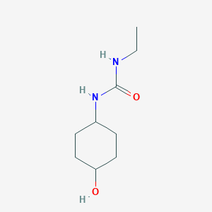 molecular formula C9H18N2O2 B2422140 3-Ethyl-1-(4-hydroxycyclohexyl)urea CAS No. 1241675-79-5