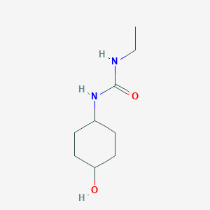 molecular formula C9H18N2O2 B2422140 3-乙基-1-(4-羟基环己基)脲 CAS No. 1241675-79-5