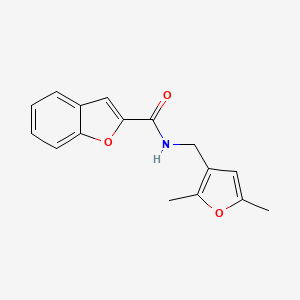 N-((2,5-dimethylfuran-3-yl)methyl)benzofuran-2-carboxamide