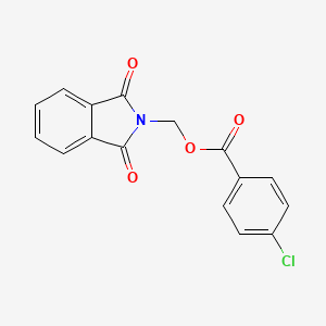 (1,3-Dioxoisoindolin-2-yl)methyl 4-chlorobenzoate