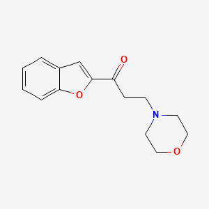 1-(1-Benzofuran-2-yl)-3-(morpholin-4-yl)propan-1-one