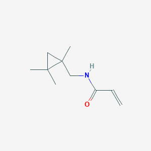 N-[(1,2,2-Trimethylcyclopropyl)methyl]prop-2-enamide