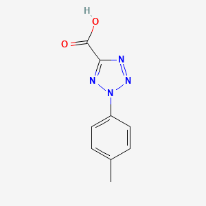 2-(4-methylphenyl)-2H-1,2,3,4-tetrazole-5-carboxylic acid