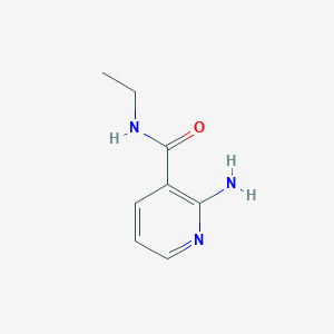 molecular formula C8H11N3O B242249 2-amino-N-ethylnicotinamide 