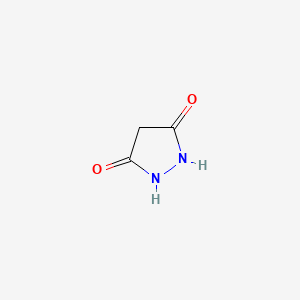 molecular formula C3H4N2O2 B2422599 Pyrazolidine-3,5-dione CAS No. 4744-71-2