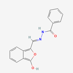 N'-{[3-oxo-2-benzofuran-1(3H)-yliden]methyl}benzenecarbohydrazide