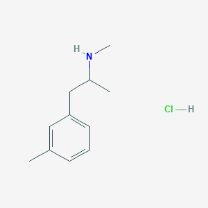 molecular formula C11H18ClN B2422638 Methyl[1-(3-methylphenyl)propan-2-yl]amine hydrochloride CAS No. 2089255-96-7