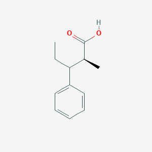 molecular formula C12H16O2 B2423044 (2S)-2-Methyl-3-phenylpentanoic acid CAS No. 2248213-52-5