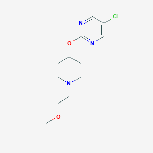 5-Chloro-2-[1-(2-ethoxyethyl)piperidin-4-yl]oxypyrimidine