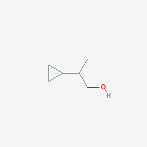 molecular formula C6H12O B2423181 2-Cyclopropylpropan-1-ol CAS No. 6226-33-1
