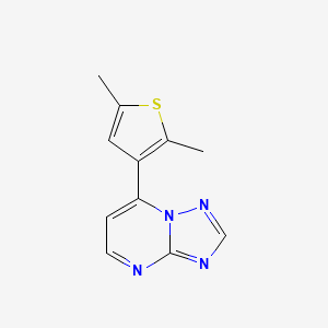 7-(2,5-Dimethyl-3-thienyl)[1,2,4]triazolo[1,5-a]pyrimidine