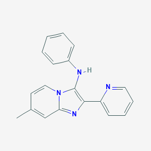 7-methyl-N-phenyl-2-pyridin-2-ylimidazo[1,2-a]pyridin-3-amine