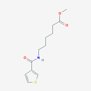 Methyl 6-(thiophen-3-ylformamido)hexanoate