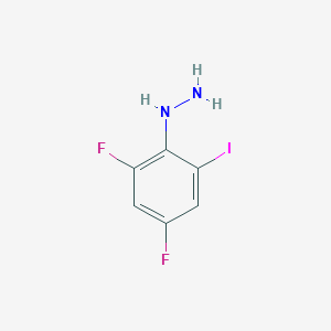 (2,4-Difluoro-6-iodophenyl)hydrazine