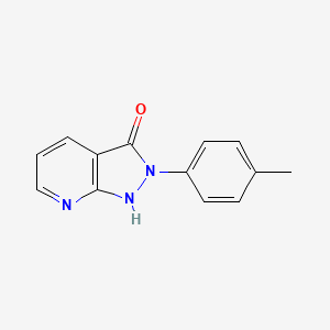 2-(p-tolyl)-1H-pyrazolo[3,4-b]pyridin-3(2H)-one