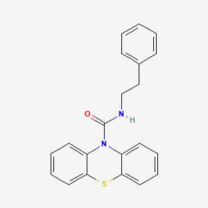 N-(2-phenylethyl)-10H-phenothiazine-10-carboxamide