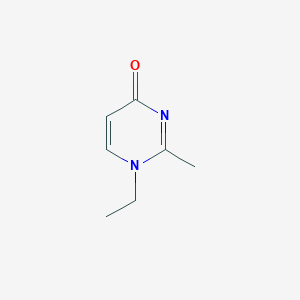 molecular formula C7H10N2O B2423402 1-Ethyl-2-methylpyrimidin-4-one CAS No. 24903-73-9
