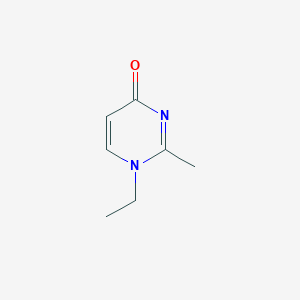 molecular formula C7H10N2O B2423402 1-ethyl-2-methyl-1,4-dihydropyrimidin-4-one CAS No. 24903-73-9