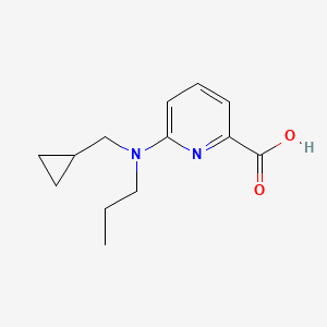 6-((Cyclopropylmethyl)(propyl)amino)picolinic acid