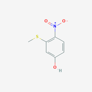 3-(Methylthio)-4-nitrophenol